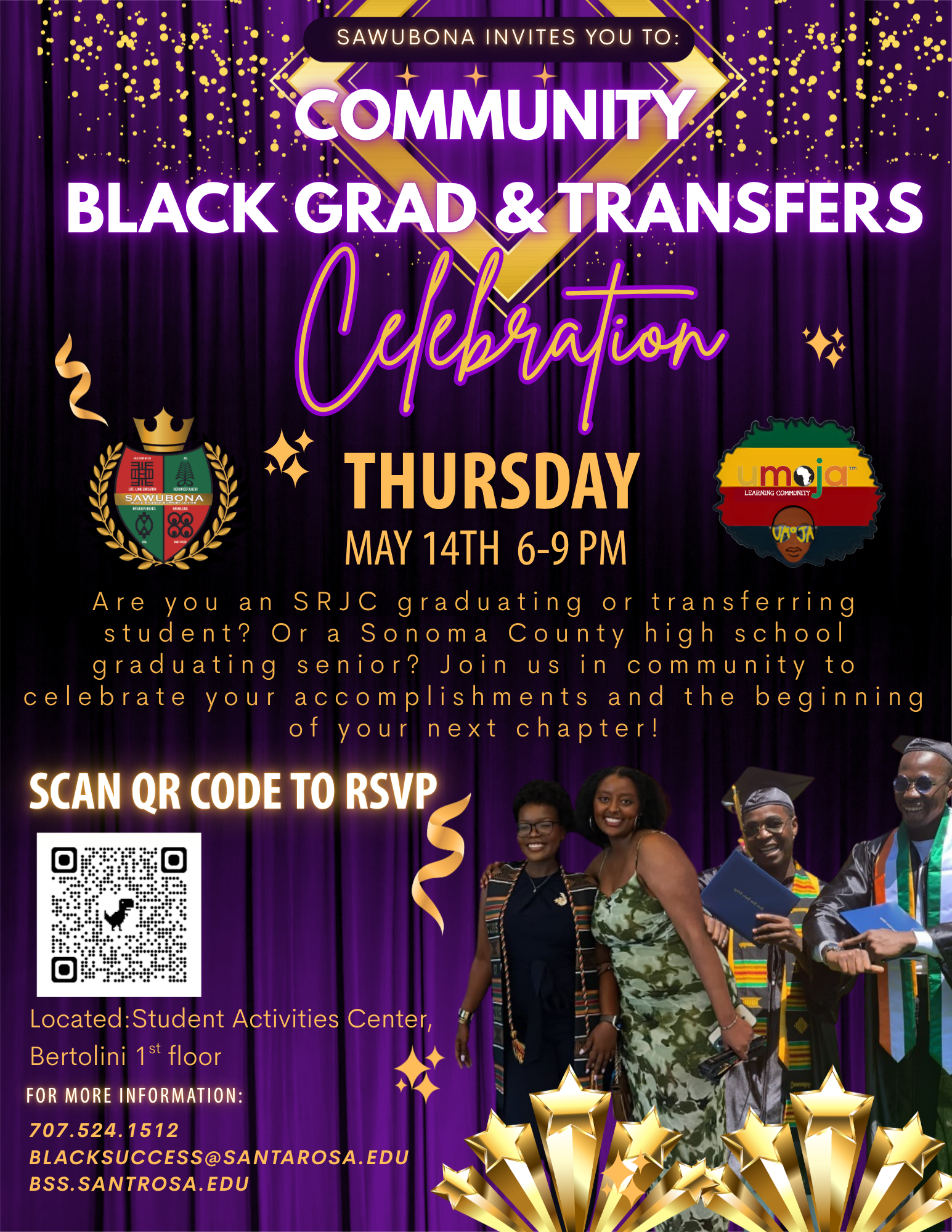 Black Grad Flyer 